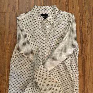 Jcrew polka dot shirt perfect for spring like new